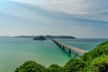 Obraz premium Tsunoshima Bridge