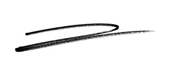 Black Hand-Drawn Line PNG - Zig-Zag Underline Strike Through Image,  Abstract Brush Stroke,...