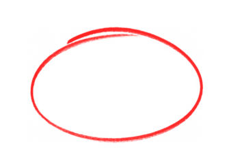 Red Marker circle hand drawn, Highlight hand drawing different circles png, Handwritten circle,  For marking text, numbers, marker pen, pencil, logo, hand-drawn doodle art circle highlights