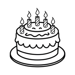 beautiful celebration birthday cake design