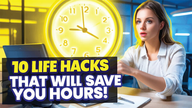 10 Life Hacks That Save You Time and Boost Productivity