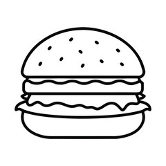 fast food illustration
