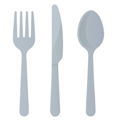 Cutlery Set Fork, Knife, and Spoon