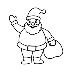 santa claus cartoon