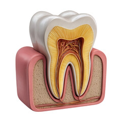 Tooth anatomy cross section dental enamel