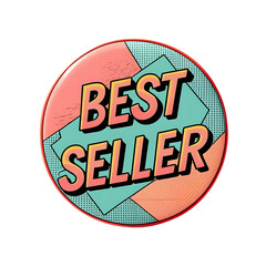 Top Seller & Best Seller Badge Collection, and Premium Styles Bestseller Award Labels & Ribbons – Gold, Black, and Colorful Vector Icons,Premium Quality Seller Badges – Round, generative ai