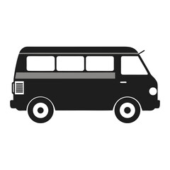vector illustration of a bus