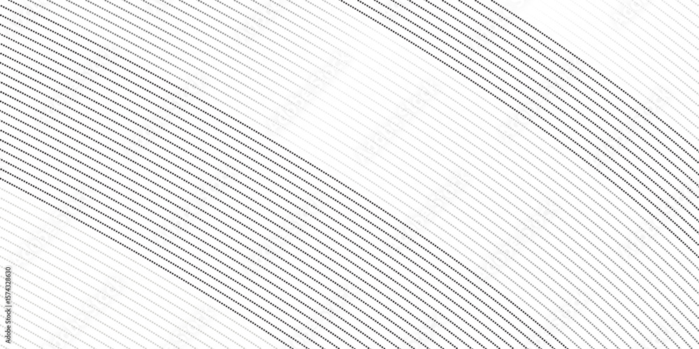 Poster curve wave seamless pattern line texture. abstract white and gray vector wave elegant striped diagon