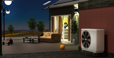 modern heating system