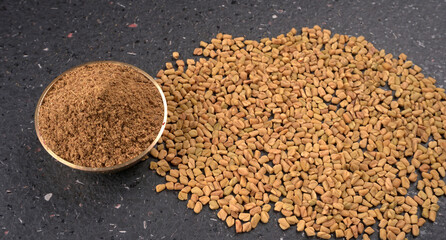 organic fenugreek seeds powder ,ingredients in Indian cuisine