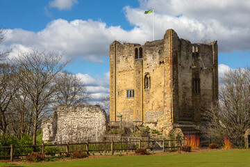 Guildford Castle in Guildford, Surrey