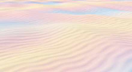 Abstract pastel-colored waves with a blurred background, creating a soft, dreamy texture.