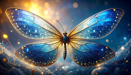 Dreamy solar-powered insect wings.