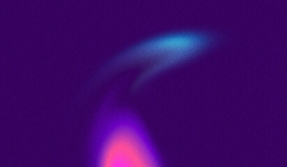 Wash blurred strokes of light blue and pink on a deep purple field