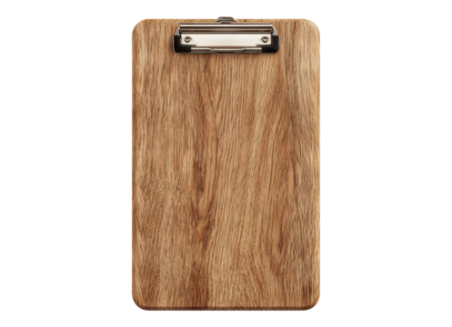 Wooden Clipboard Displays