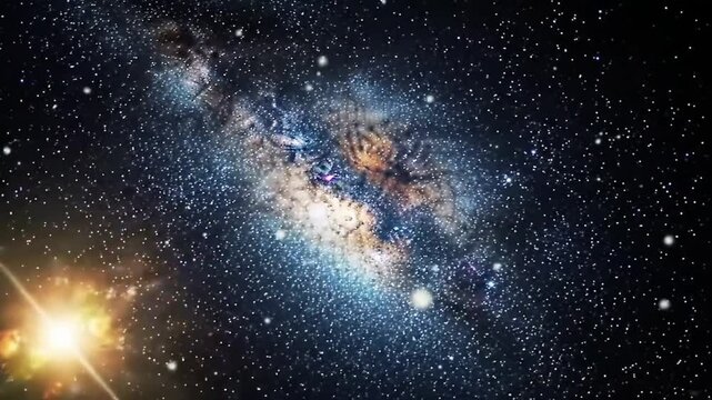 galaxy in space
