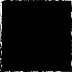 Set of frame square ink grunge