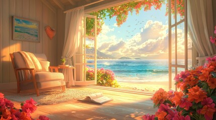 Coastal Cabin Interior