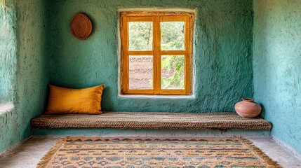 Rustic Interior Room with Warm Hues