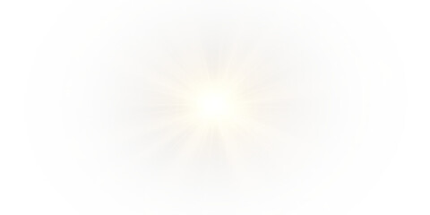Png gold star light, sparkle.  light effect. Shining light . Png spotlight spark.Vector transparent sunlight special lens flare light effect.