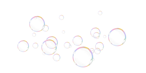 bubble transparent, soap bubbles,PNG.