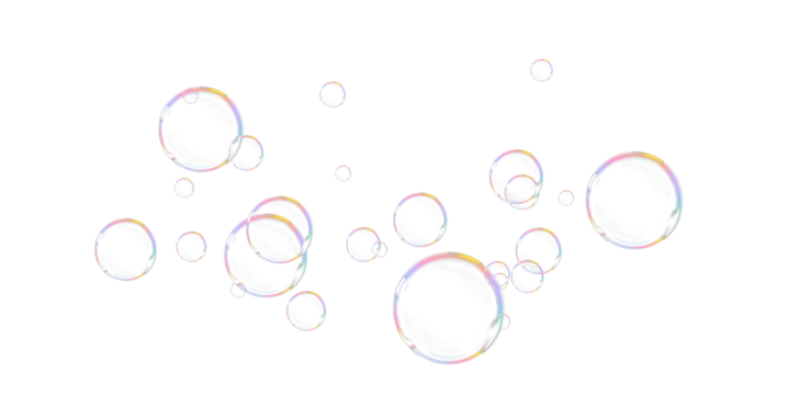 bubble transparent, soap bubbles,PNG.