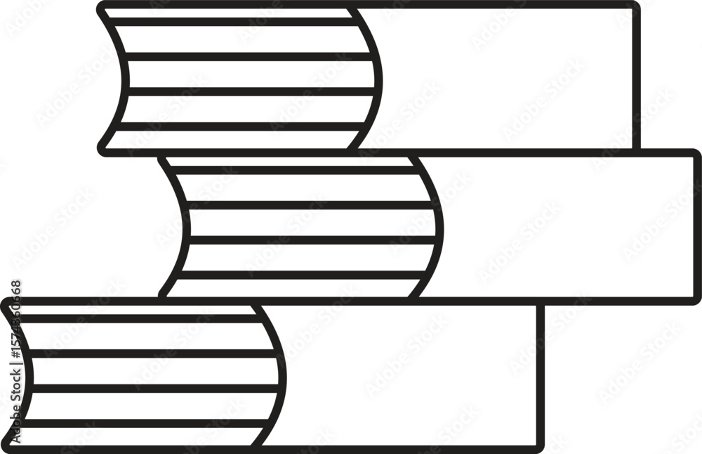 Poster books overlapping icon representing collection of volumes, education pile or shelf stack with transp