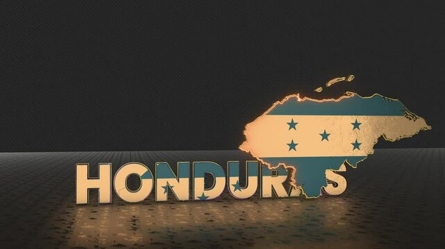 Honduras map