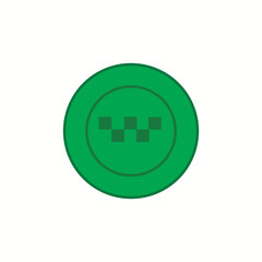 Taxi icon vector design templates simple Vector