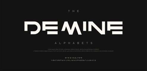 Premium luxury alphabet letters and numbers. Elegant typography wedding serif font decorative vintage. Creative vector illustration