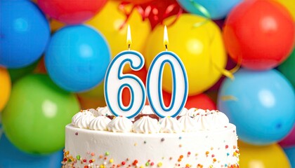 Birthday cake with candles (6)