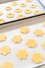 Cookie Prep with Two Full Baking Trays