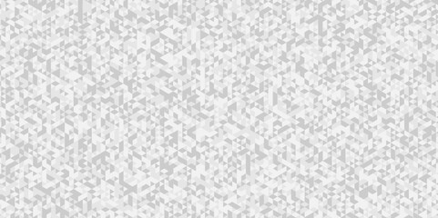 Fototapeta premium Geometric seamless white, gray cube square low polygon texture wallpaper. abstract surface creative diamond pattern corporate. abstract polygon Mosaic triangle overlap texture background.
