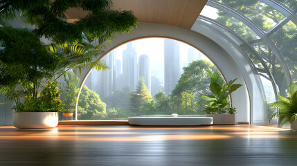 Metaverse home at day