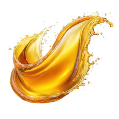 Golden liquid splash (1)