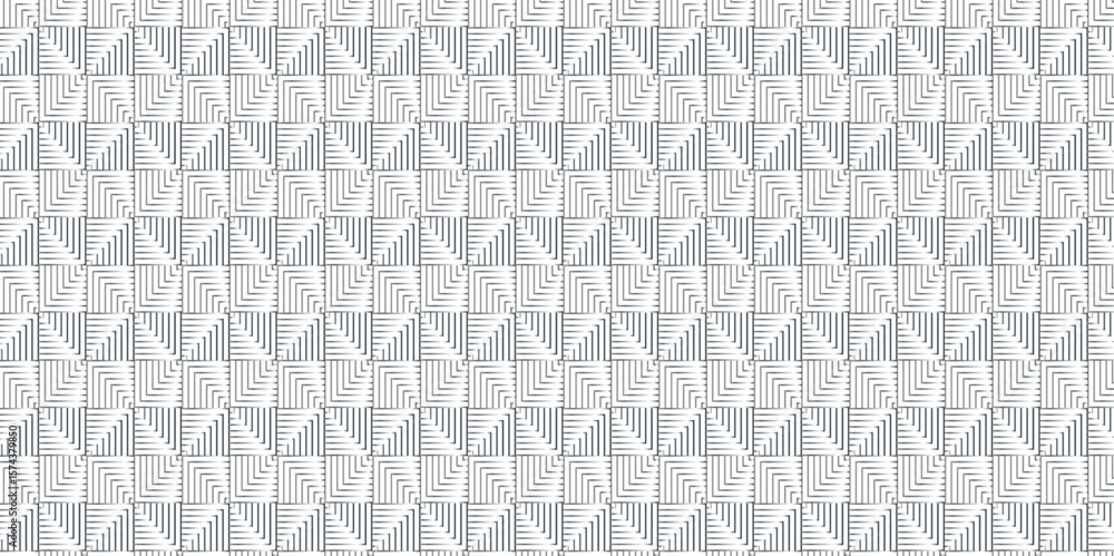 Poster abstract overlapping vector black and gray gradient pattern grid metal lines fabric square backgroun
