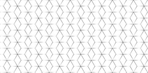 Fototapeta premium Seamless pattern with hexagon square cube geometric pattern shapes grid metal element texture design. Vector tiles gradient triangle diamond honeycomb hexagon art. 