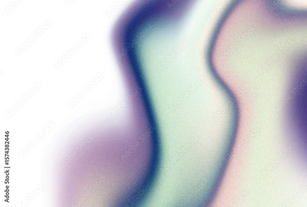 Poster grainy gradient colored shape. mesh fluid pink blue red retro liquid abstract element. soft light ho