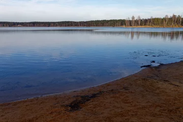 Fototapete Jezioro Chechło w Nakle, woj. Sląskie © Miroslaw
