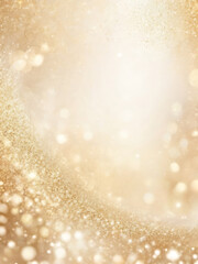 golden christmas background with stars