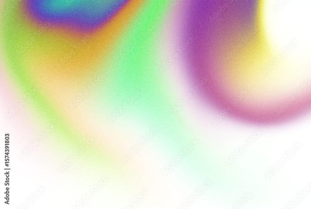 Poster grainy gradient colored shape. mesh fluid pink blue red retro liquid abstract element. soft light ho