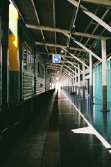 train in the station