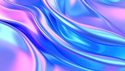 Obraz premium Abstract iridescent fabric folds (1)