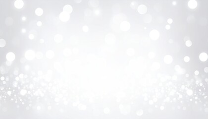 Fototapeta premium Abstract light gray background with bokeh