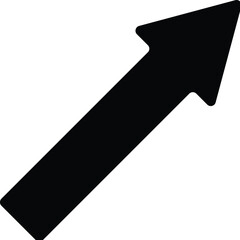 arrow icon to the top right 