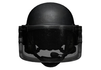 Police helmet protection