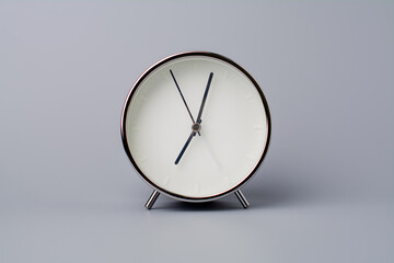 High quality photo alarm clock concept of quality work and living