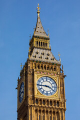 Elizabeth Tower in Westminster, London