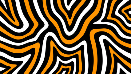 Fototapeta premium Abstract orange striped background