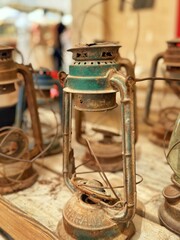 old fashioned lantern, lamps